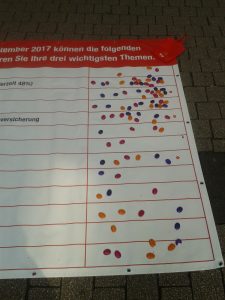 Infostand Elberf. 16.09.2017 Bodenzeitung