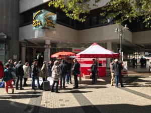 Infostand Elberfeld 16.09.2017